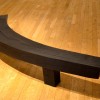 Low curved bench 2.7m long.  2013.jpg